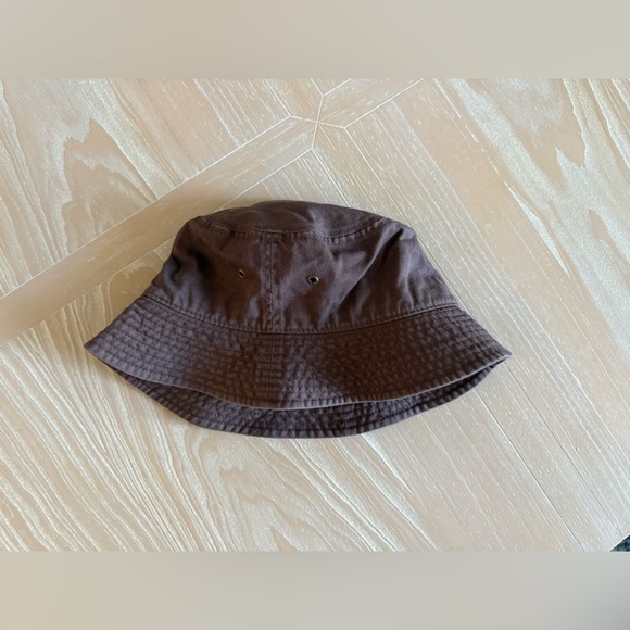 Newhattan|Chocolate Brown Bucket Hat,100% cotton size large•••Boho hippie style - Picture 6 of 7
